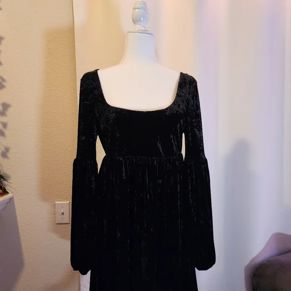 Free People | Dresses | Velvet Free People Dress | Poshmark